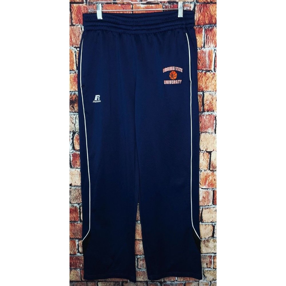 Virginia State University Trojans VSU Warm Up Basketball Pants Men's Large HBCU
